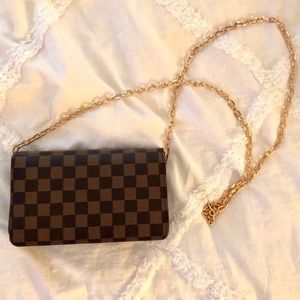 Checkered Crossbody